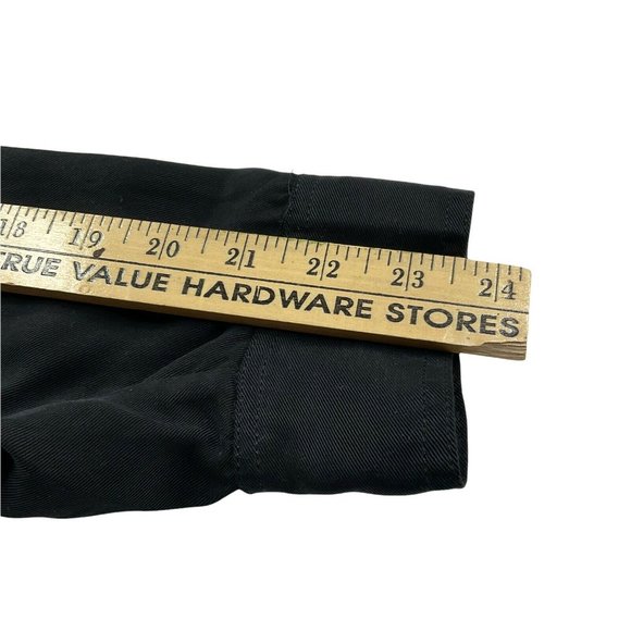 Pam & Gela Jumpsuit Women Size L Black F20 Utility Jumpsuit Long Sleeve Nwt $325 - Picture 11 of 12